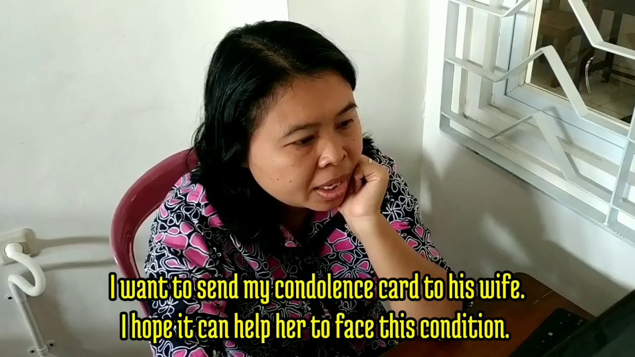 Condolence and Sympathy Card - Bahasa Inggris Kelas 8 - YouTube