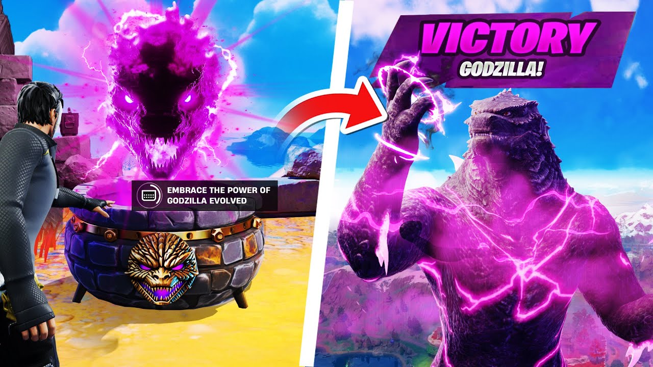 GODZILLA’S *NEW* Atomic Breath MYTHIC in Fortnite!