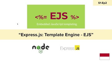 Expressjs: Penggunakan EJS di Express (ep.2)
