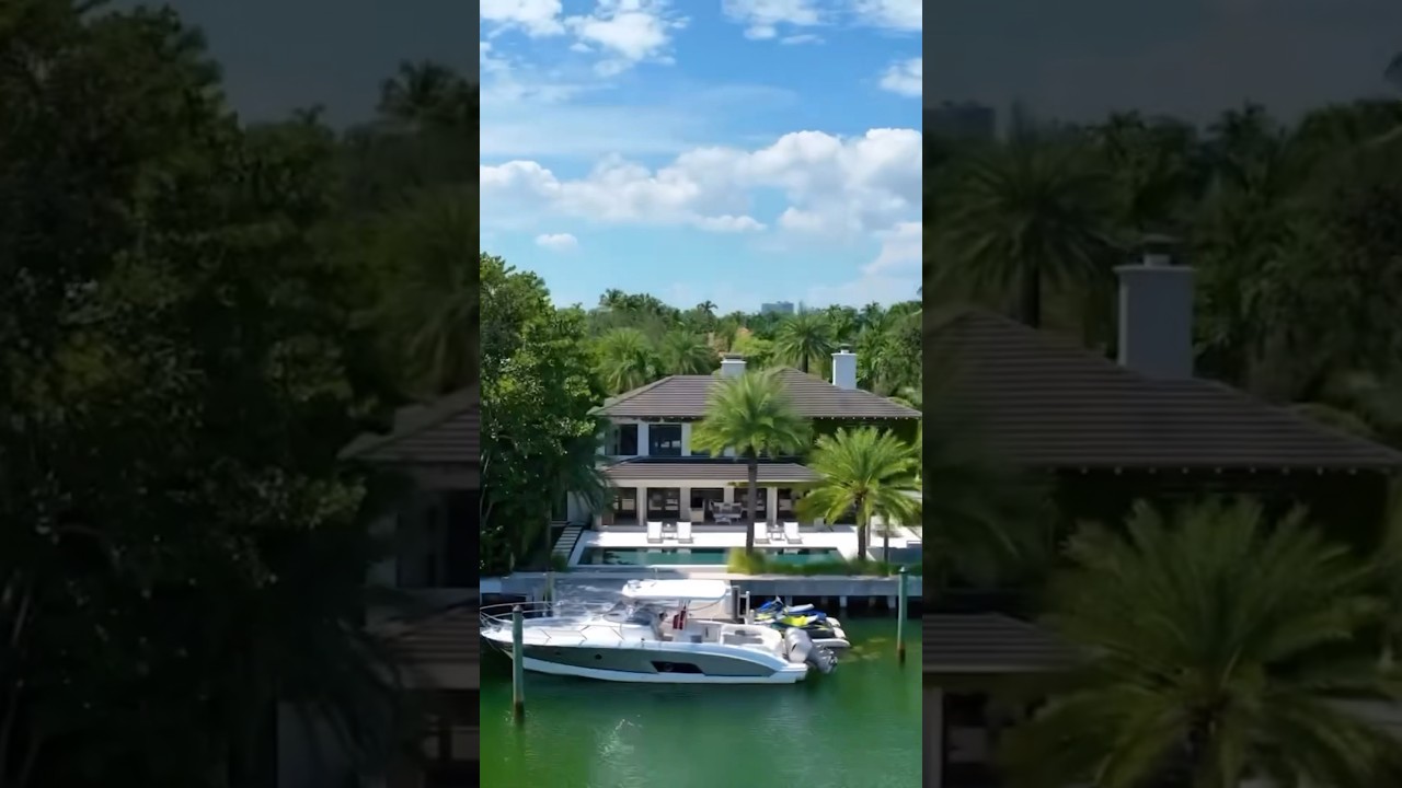 DOUGLAS ELLIMAN SHOWCASE: $21,900,000 6565 Allison Rd, Miami Beach, FL 6 Beds 4 Baths 5,570 SqFt