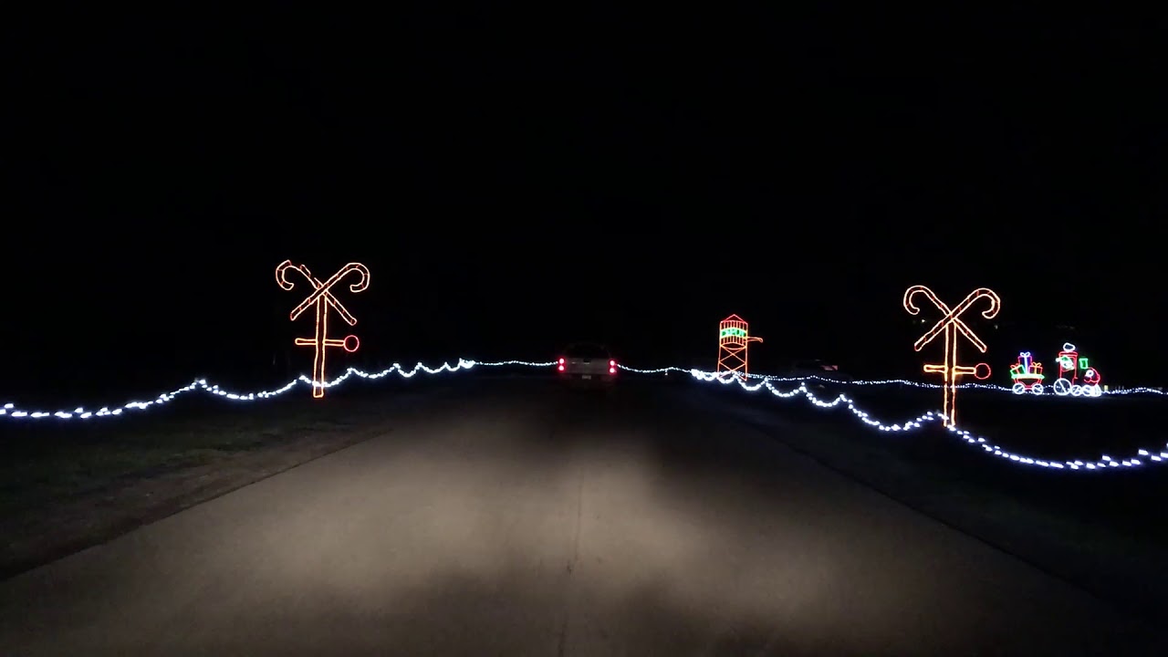 Drive through Nite Lights at Michigan International Speedway