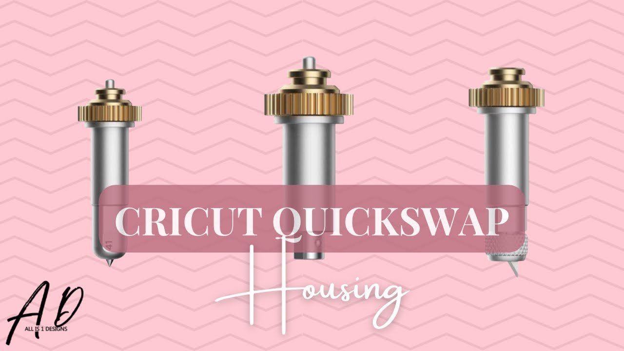 Unboxing Cricut quick swap housing tips and blades 