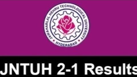 JNTUH B.Tech 2-1 Semester (R18, R16, R15, R13, R09) Supplementary Examinations Results