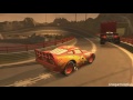 Lightning mcqueen vs truck stunt speedway park disney pixar car by onegamesplus