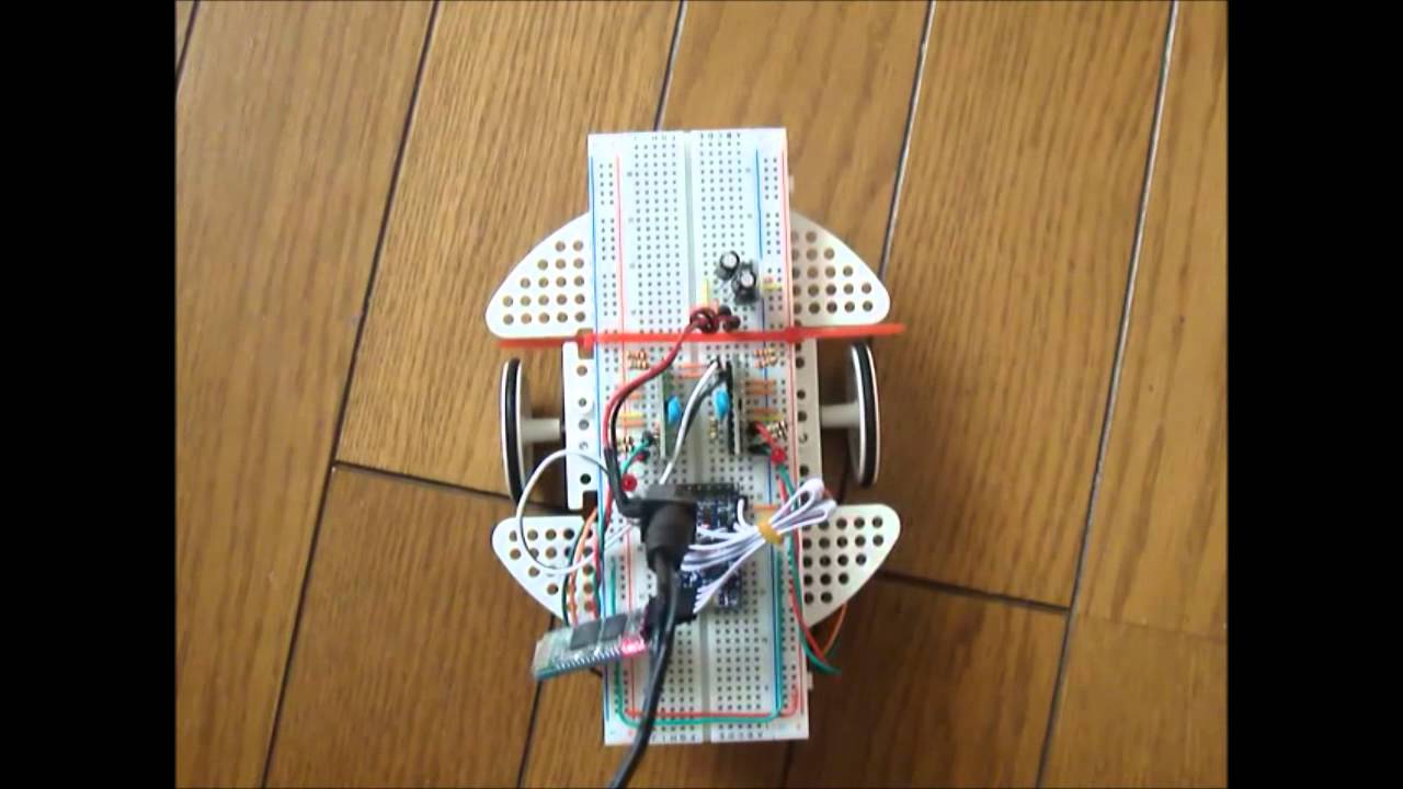 Arduino Pro Mini on BeautoRover with Rotating - YouTube