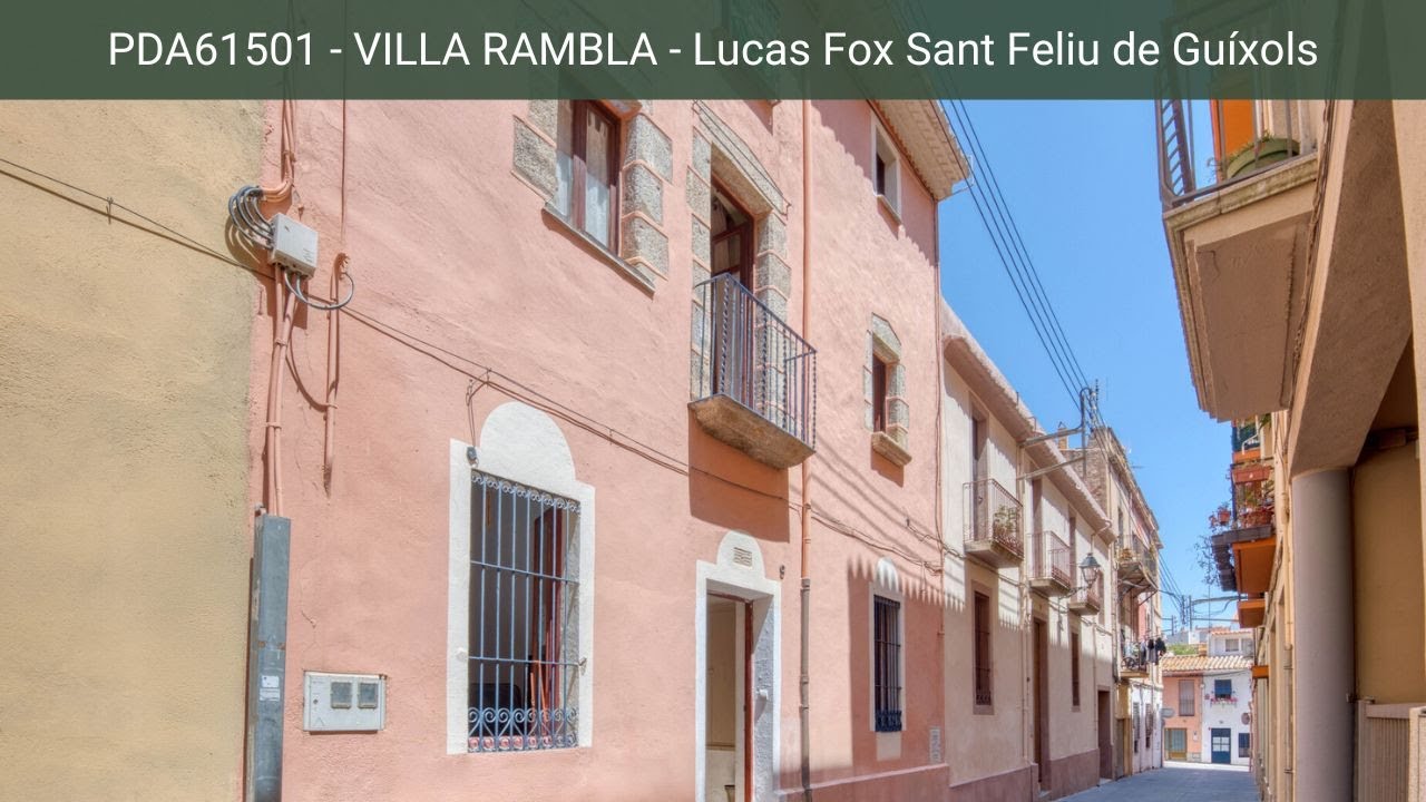 PDA61501 - VILLA RAMBLA - Sant Feliu de Guíxols