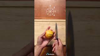 Super Easy Nectarine (Peach) Slicing