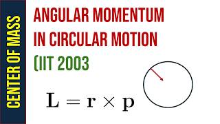 Angular Momentum in Circular Motion (IIT 2003) ?  IIT JEE II ADVANCE PHYSICS II IIT JEE MAIN