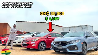 Ep.15 DON’T MISS OUT❗️😱🔥Prices Of Cheap Foreign Used TOYOTA COROLLA Cars In Accra Ghana! #automobile