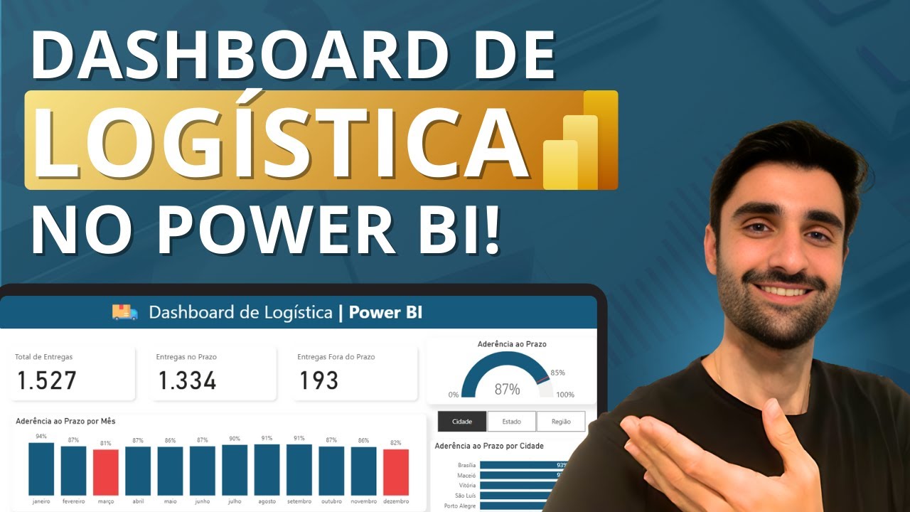 Como Criar um Dashboard de LOGÍSTICA no Power BI do Zero (Passo a Passo ...