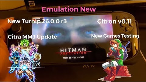 Emulation New: New Citra &Citron Updates, Db Sparking Zero Fix & More