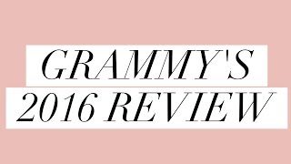 Grammy's 2016 Red Carpet Review