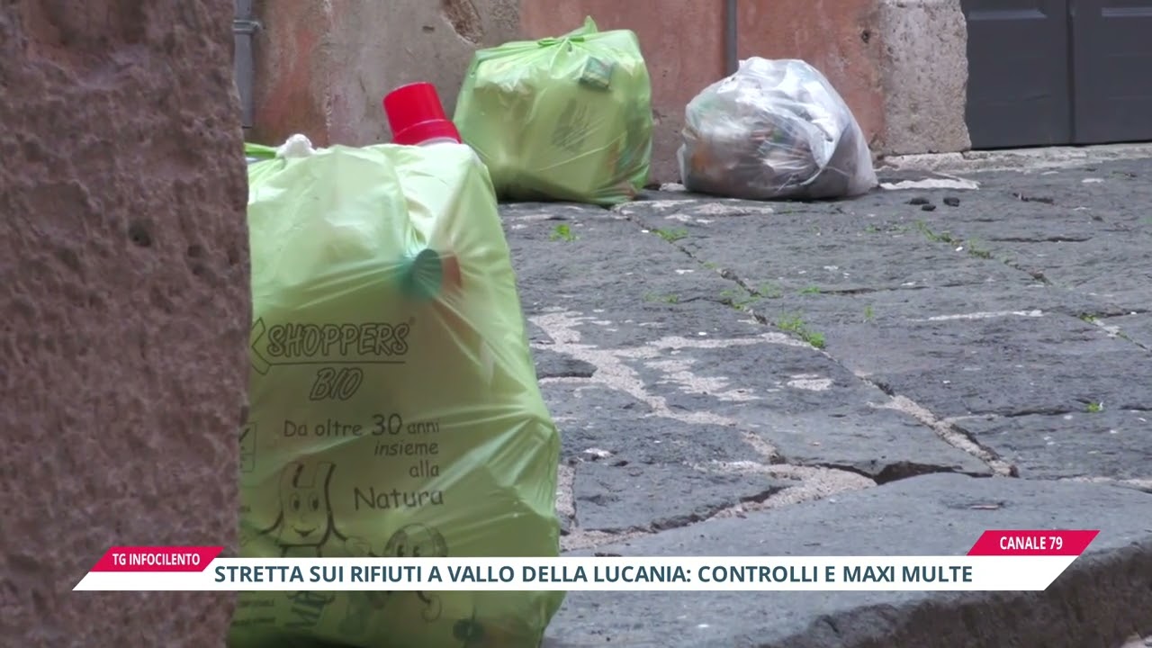 Vallo della Lucania, pugno duro contro l'abbandono dei rifiuti: multe fino a 3.000 euro