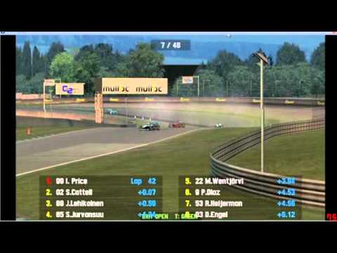 LFSCART 2011 - Price and Cattell crash @ English G...