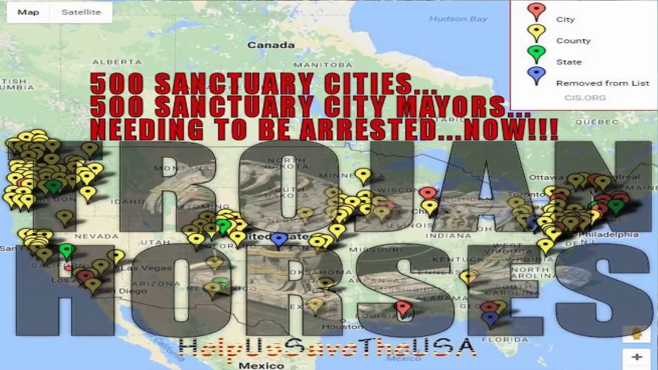500 Sanctuary Cities in the USA!!! YouTube