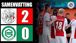 AFC Ajax FC Groningen | 2-0 | Samenvatting | Eredivisie | 2025/26 | groningen ajax
