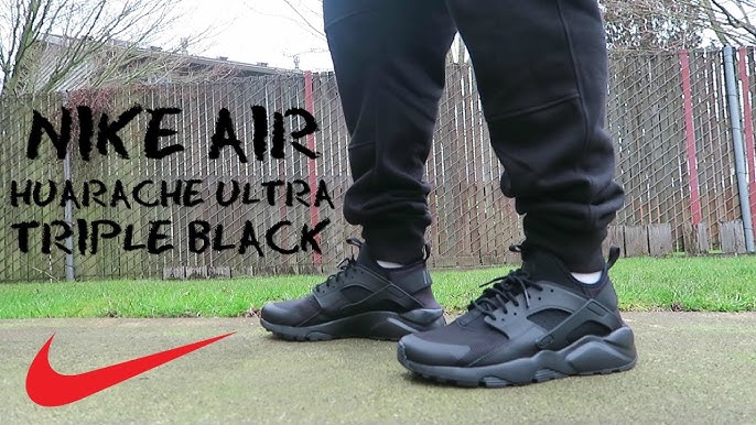 The Nike Air Huarache Ultra Is Also Available In Triple Black