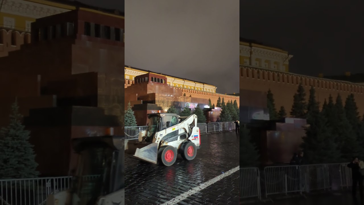 Каток и рождественская ярмарка на Красной площади