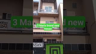 3 Marla Brand New House in Lahore.