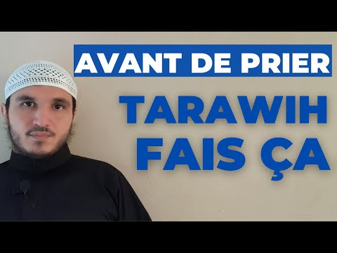 AVANT DE PRIER