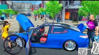 Toyota Car Japan Driving Simulator - Luxury Toyota Camry 3D | Android Gameplay screenshot 2