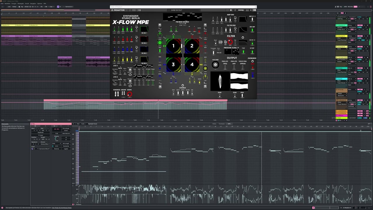 Shine on You X-FLOW 1.1 Performance