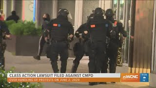 Protesters file lawsuit against CMPD