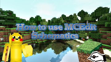MCEdit  - How to use schematics