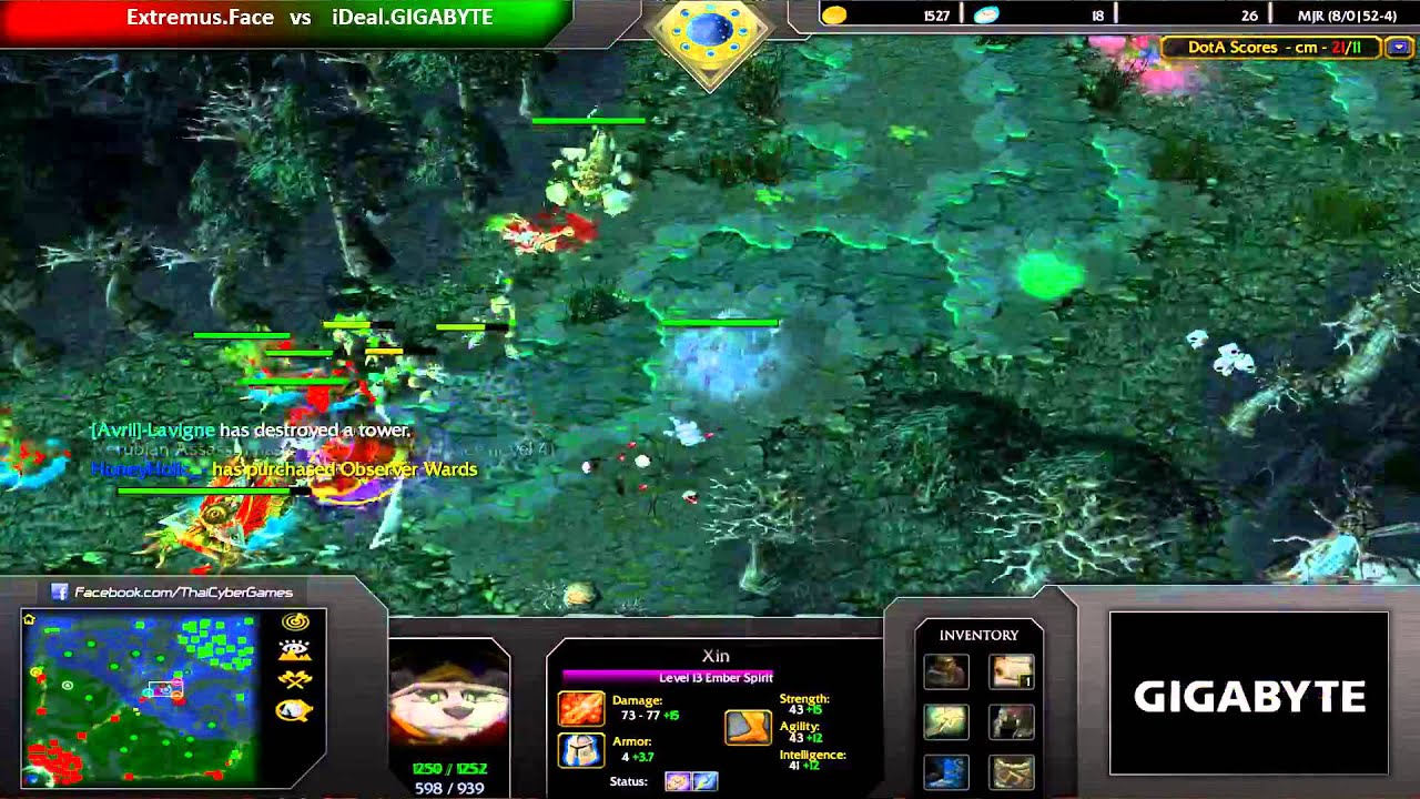 CGnetworkTV GEST DotA OFFLINE July 2013 Extremus vs IDeal.Gigabyte