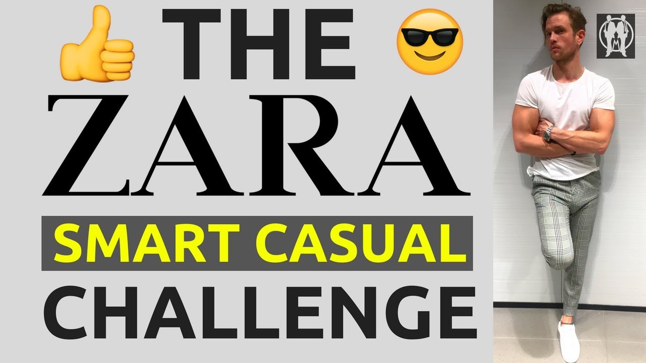 smart casual zara man