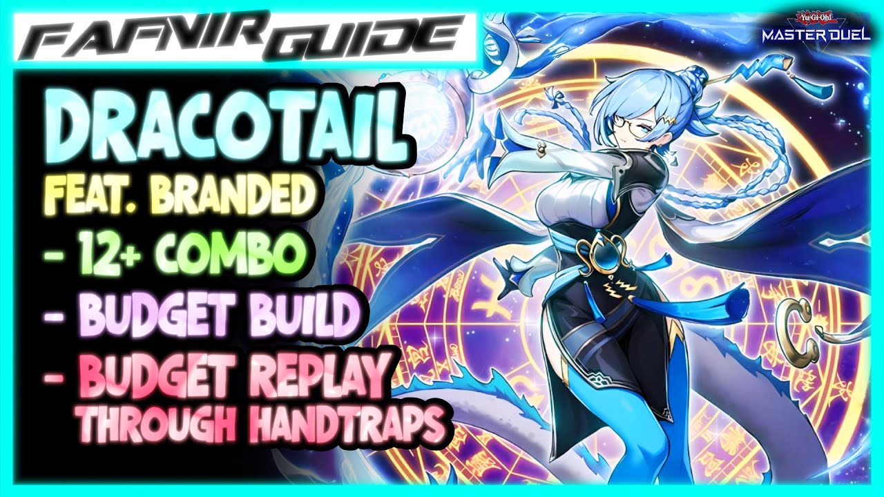 DRACOTAIL - Подробное руководство по освоению ‼️ [Yu-Gi-Oh! Мастер-дуэль]