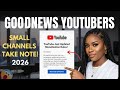 GOODNEWS!!! YOUTUBE MONETIZATION JUST GOT EASIER | Everyone Can Now Monetize