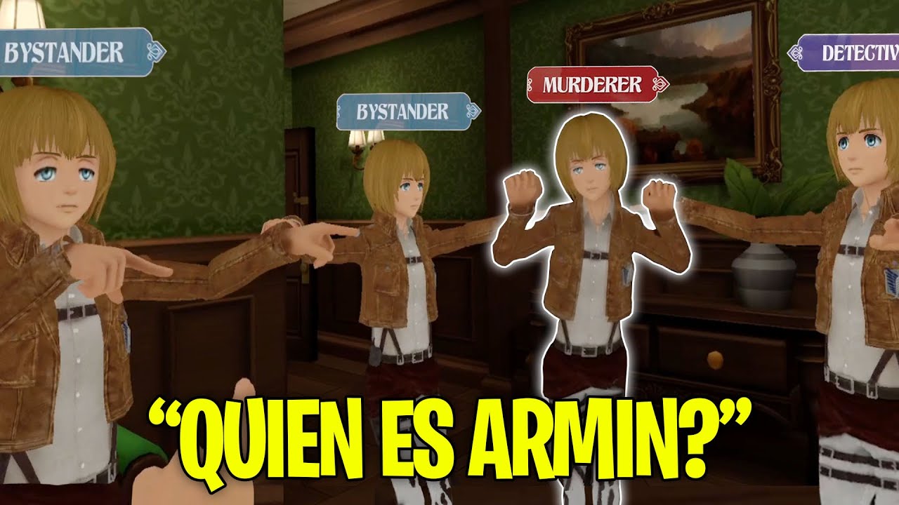 ARMIN Y ARMIN JUEGAN MURDER MYSTERY | TODOS somos ARMIN #5