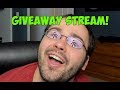 Chris Wears GLASSES?! + HUGE GIVEAWAY STREAM!