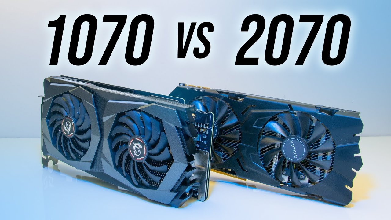 Nvidia GTX 1070 vs 2070 - Benchmarks & Comparisons - YouTube