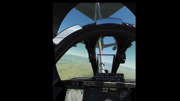 DCS VR - A10C Air to air refueling + no fuel emergency landing