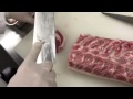 長岡シェフ肉切り方②