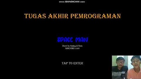 tugas akhir pemrograman || membuat game menggunakan bahasa python || Teknil Industri 1A03
