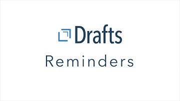 Reminders | Getting to Know Drafts with David Sparks