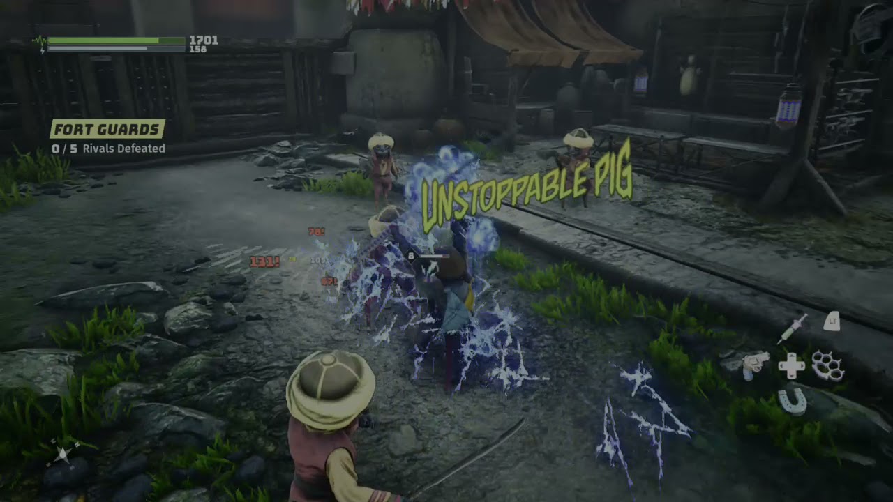 Short Biomutant Combo Showcase Mercenary Class