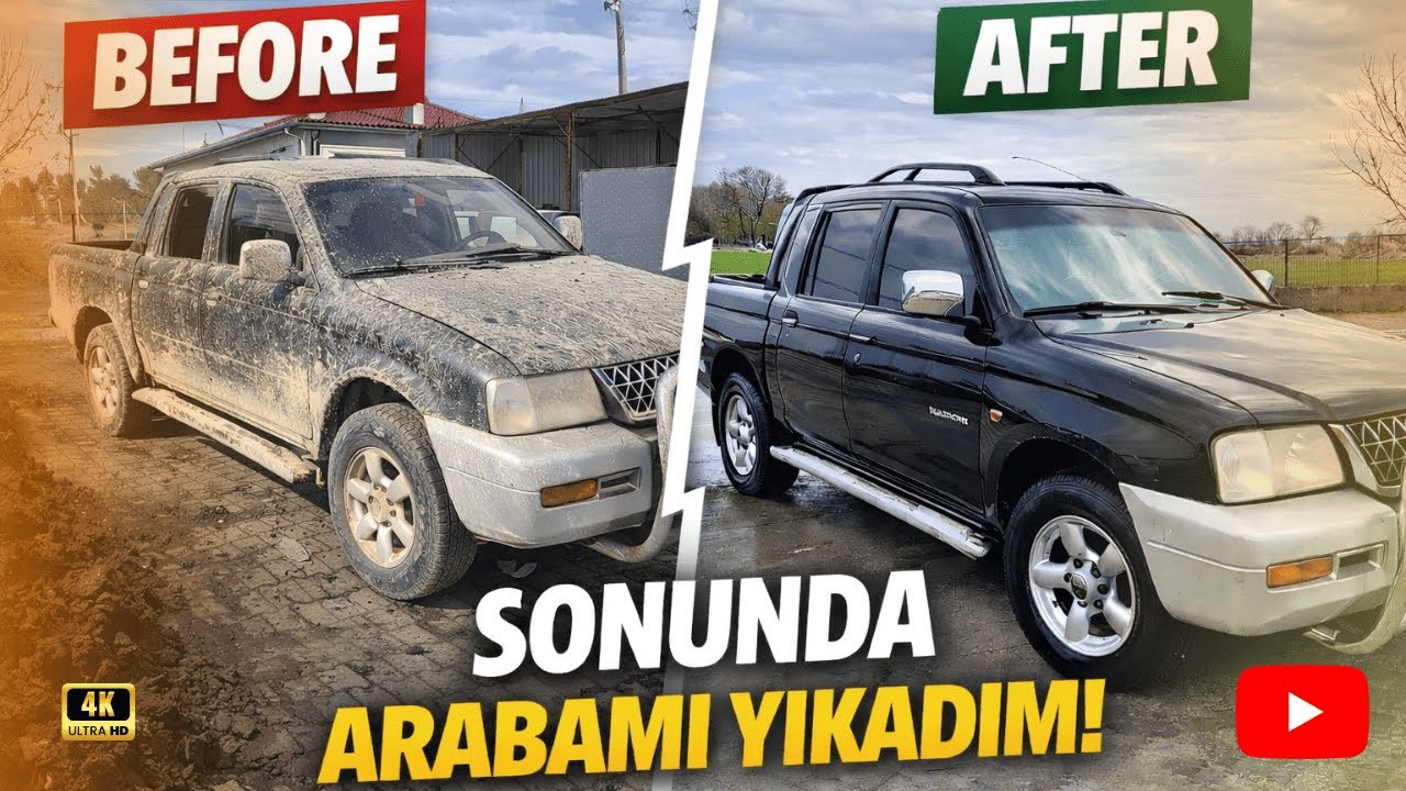 SONUNDA ARABAMI YIKADIM! / Temizlik Vlog