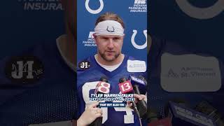 year 2 together. #colts #nfl #indianapoliscolts #football #media #tylerwarren #danieljones