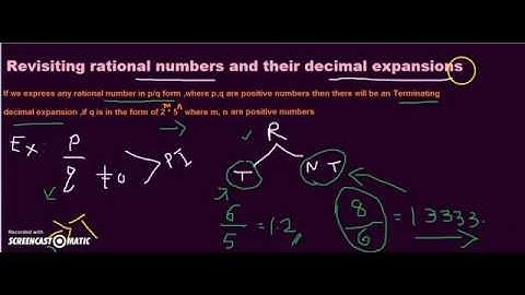 Revisiting Rational Numbers and Their decimal Expansions