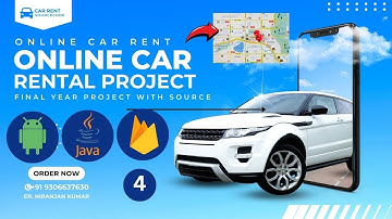 Online Car Rental System Project in Android Studio With Source Code | Source Code & Projects