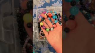 My bracelet collection#Bracelet #cute #Shorts #YouTube shorts 😃🩷🎀🍒￼￼￼