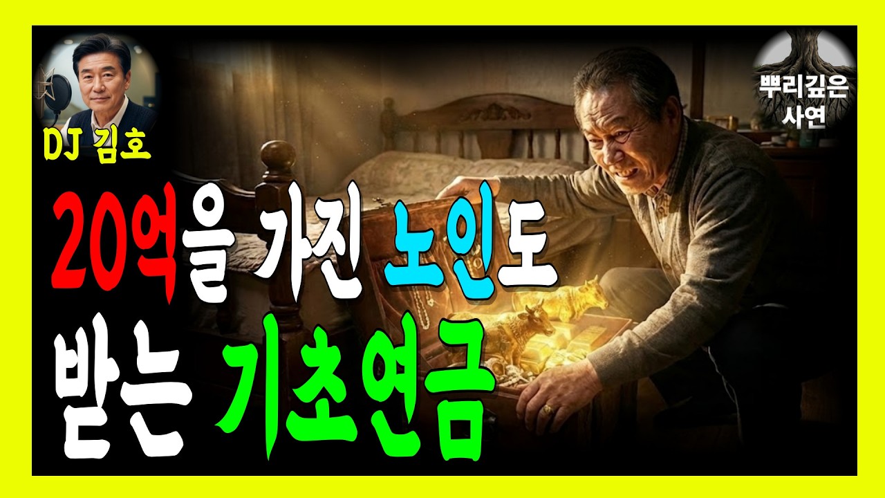 기초연금 받으려고 숨긴 10억… 결국 이런 결말이 왔습니다 | 노령연금 | 금투자 | 재산은닉 | 65세 | 오디오북 |