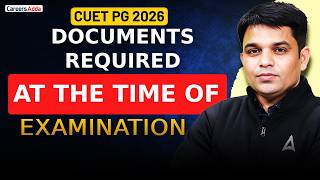 CUET PG 2026 🔥 | Documents Required at Exam Centre