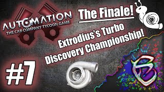 Automation - Extrodius's Turbo Discovery Championship! [Ep.#7] AI Final Race