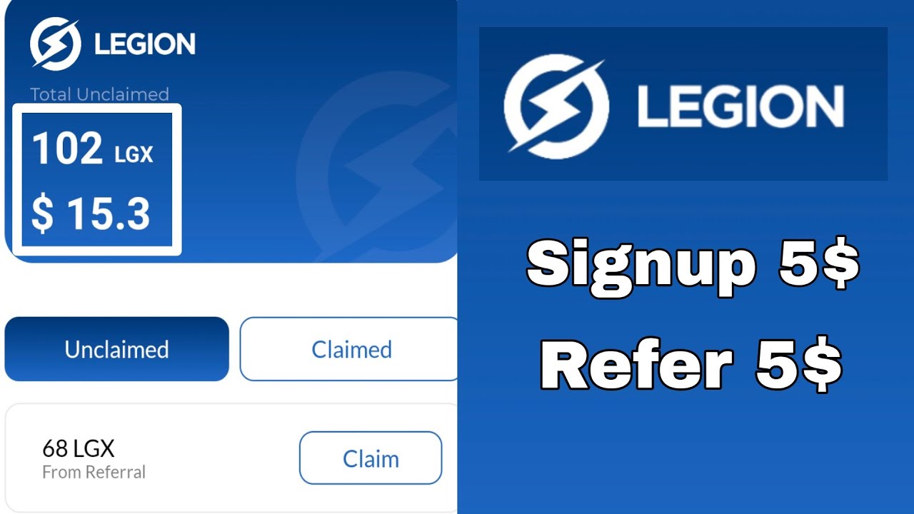 Legion Network Airdrop🔥Signup 5$ & Refer 5$ | Huge Crypto Loot