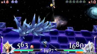 Dissidia 012 - Cloud vs Sephiroth (Custom BGM: Controlling the Iron Beast)